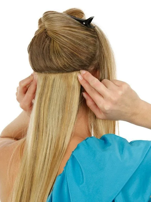 14" Human Hair Clip In Extensions (8pc) | Human Hair | DISCONTINUED