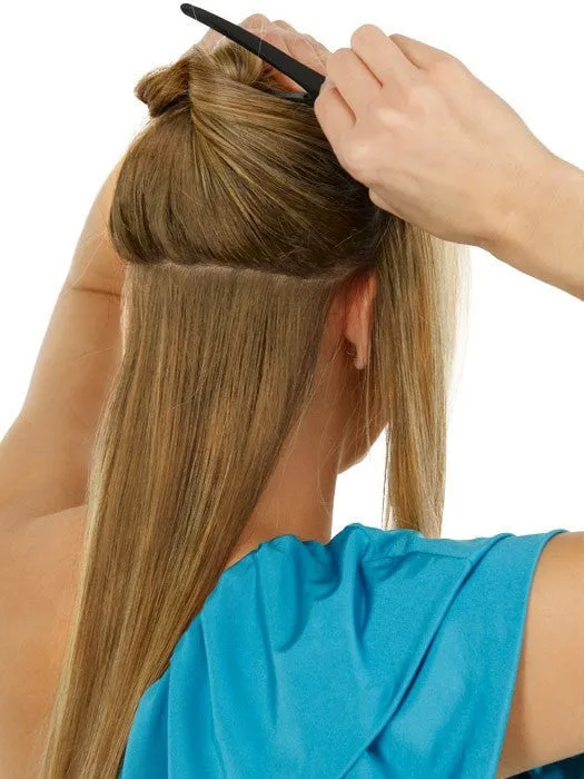 18" Human Hair Clip In Extensions (10pc) | Human Hair | DISCONTINUED