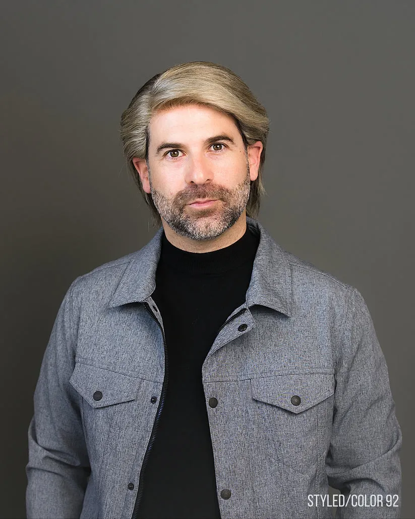 421 Apollo by WIGPRO: Mens Human Hair Wig