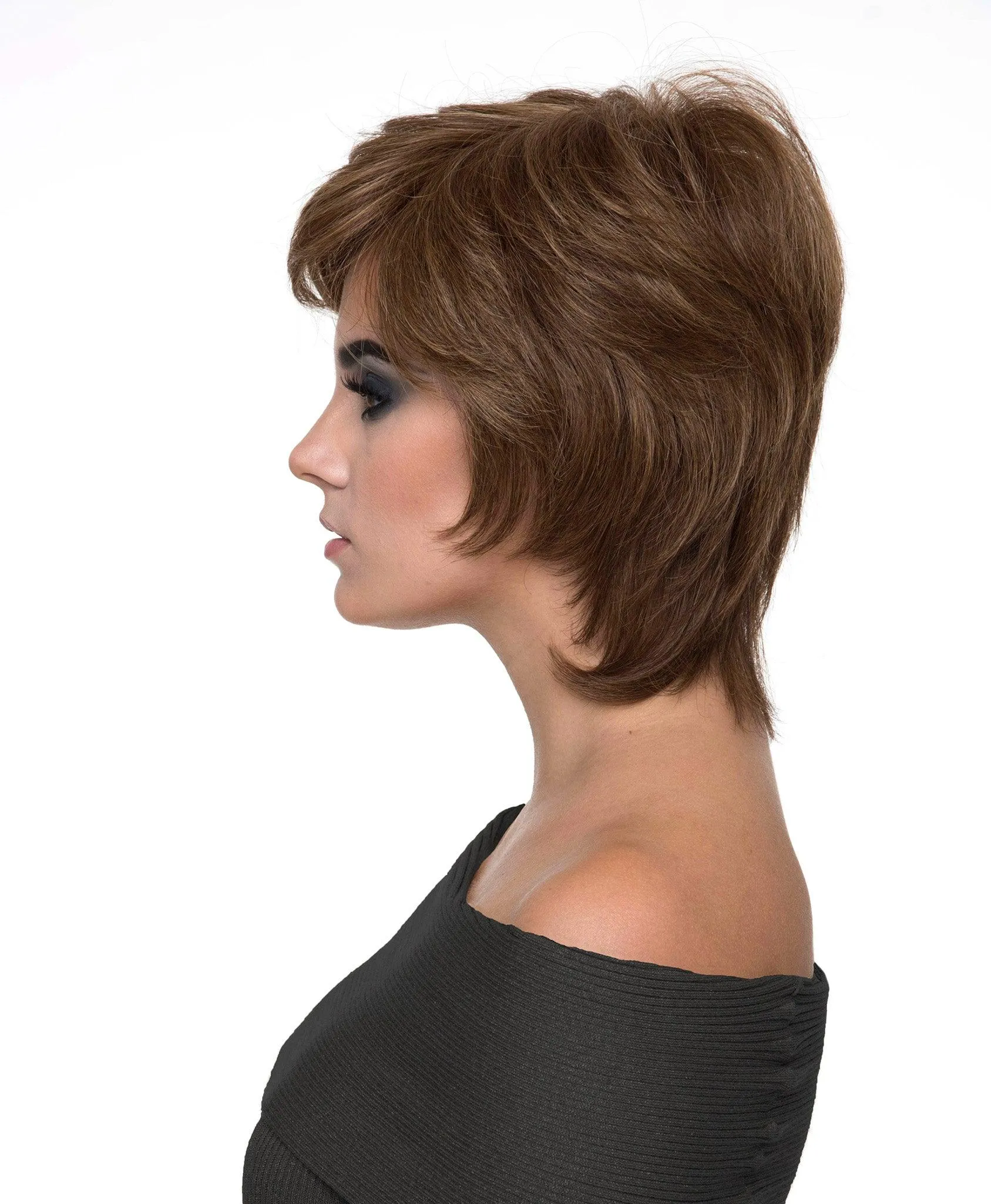 Coti Wig by Envy | Human Hair Blend (Hand-Tied Lace Front Mono Top)
