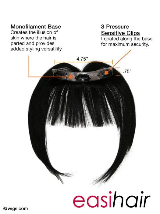 easiBangs | Human Hair | Clip In Bangs | DISCONTINUED