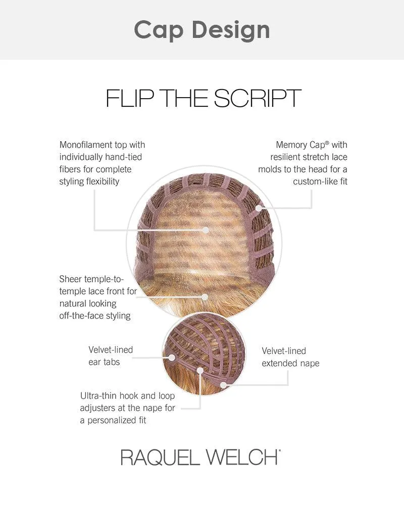 Flip The Script Wig by Raquel Welch | Heat Friendly Synthetic (Lace Front Mono)