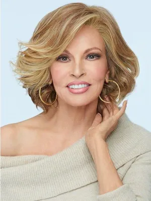 Flirt Alert Wig by Raquel Welch | Heat Friendly Synthetic Lace Front Partial (Mono)