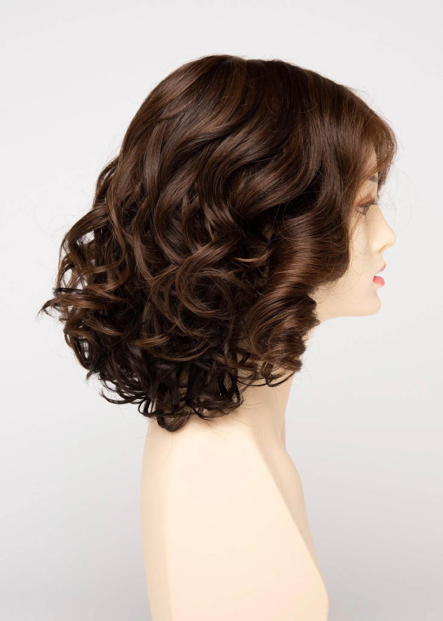 Isabella Wig by Envy | Human Hair Blend (Lace Front Mono Top)