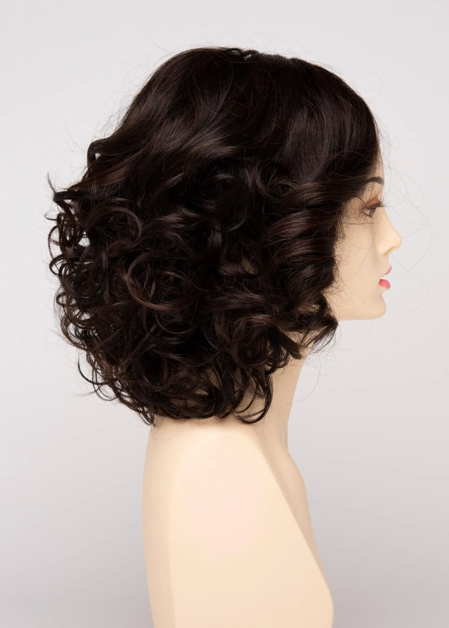 Isabella Wig by Envy | Human Hair Blend (Lace Front Mono Top)