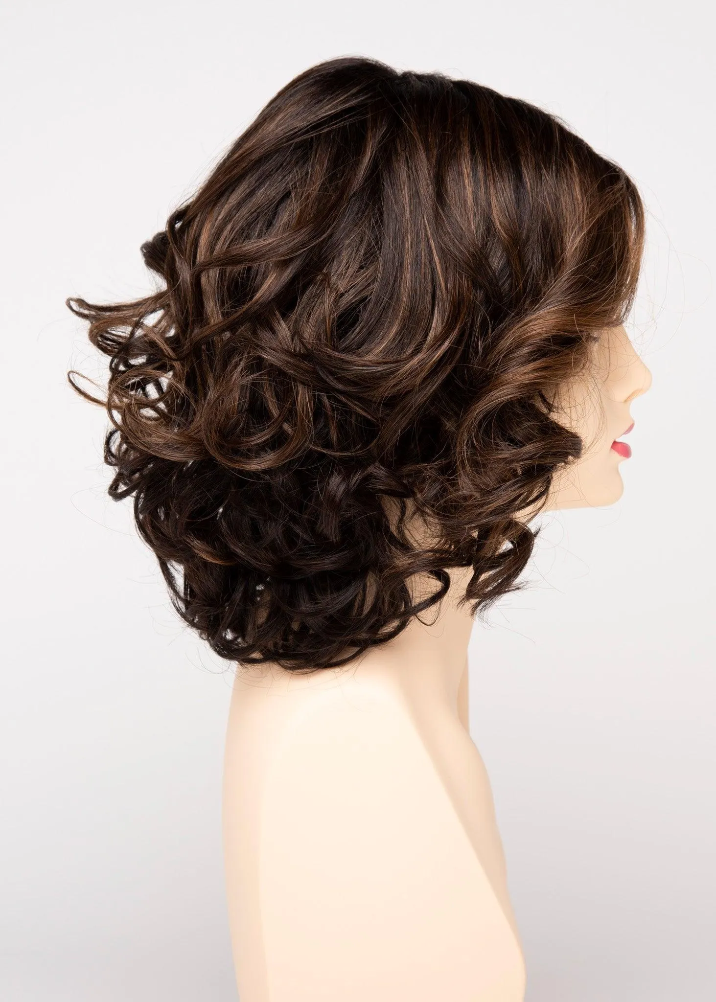Isabella Wig by Envy | Human Hair Blend (Lace Front Mono Top)