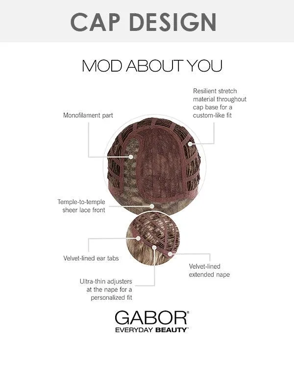Mod About You Wig by Gabor | Synthetic Lace Front