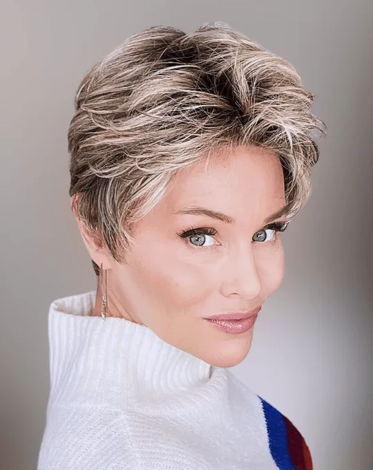 Out The Door Wig by Gabor | Heat Friendly Synthetic (Lace Front Mono)