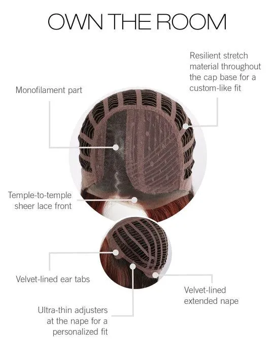 Own the Room Wig by Gabor | Heat Friendly Synthetic (Lace Front Mono)