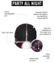Party All Night Wig by Hairdo | Synthetic Lace Front (Mono Part)