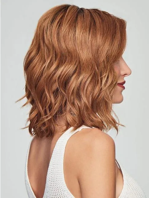 Simmer Elite Petite Wig by Raquel Welch | 100% Hand Tied Heat Friendly Synthetic Lace Front (Mono)